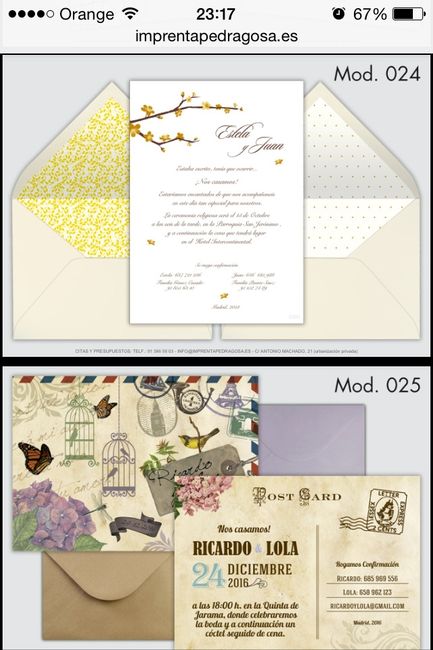 Recomendación para invitaciones - 3