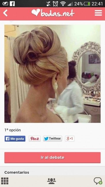Novias con recogido alto...manifestaos!  ;-) - 2