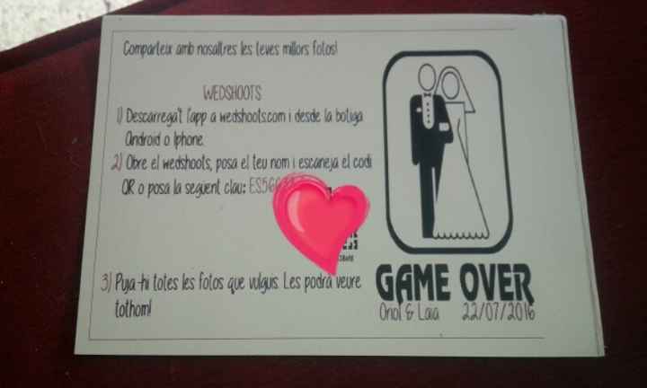 Invitaciones y tarjeta wedshoots - 1