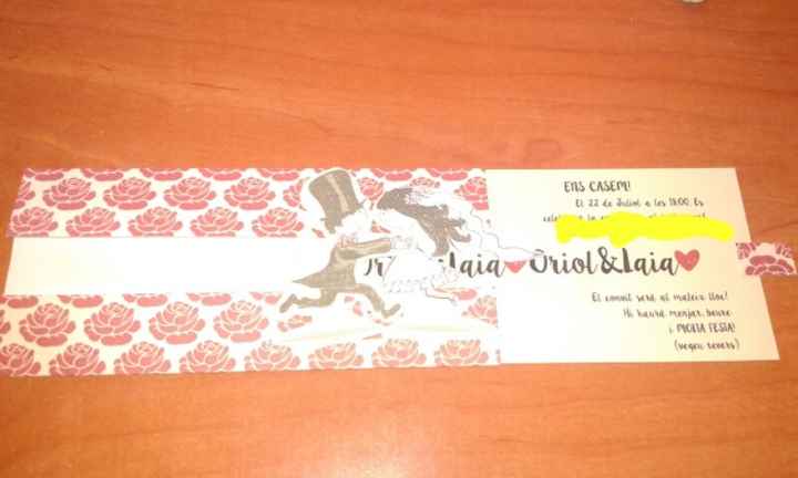 Invitaciones deslizables diy - 2