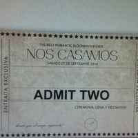 Invitaciones, primera prueba - 1