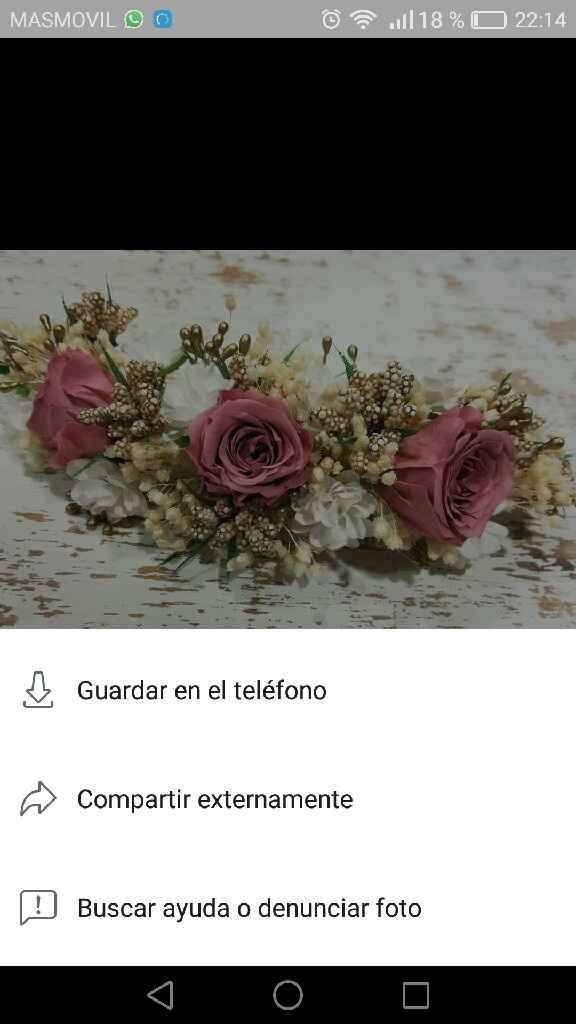 Ayuda ideas tocado novia - 1