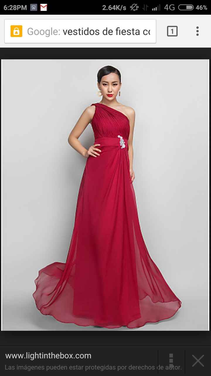 Damas de honor color de vestido - 1
