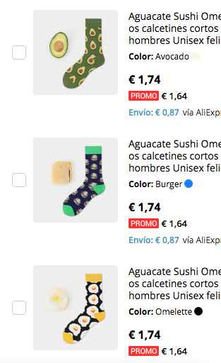 CALCETINES VARIOS