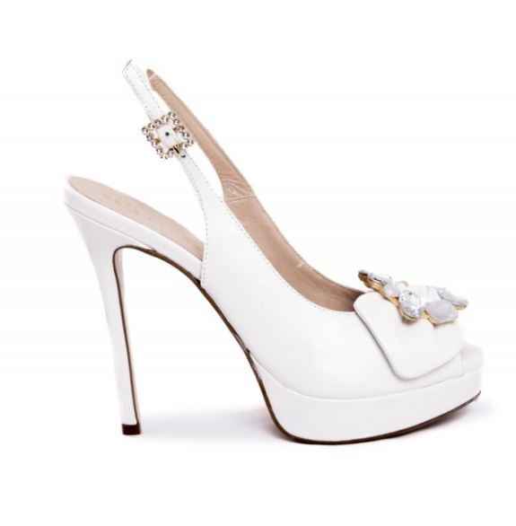 peep toe novia