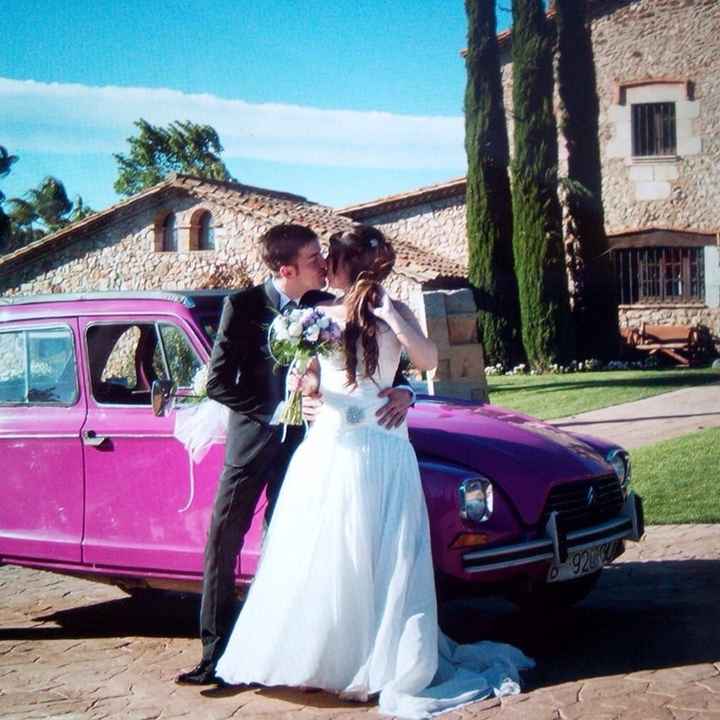 Nuestro coche de boda