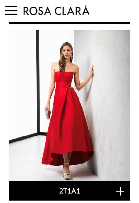 Bolero para vestido de novia rojo 1