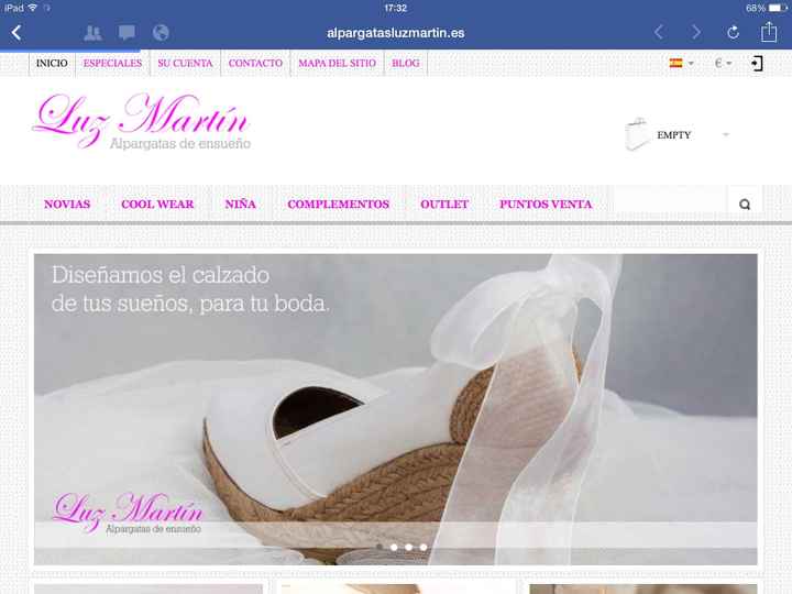 Alpargatas para novias