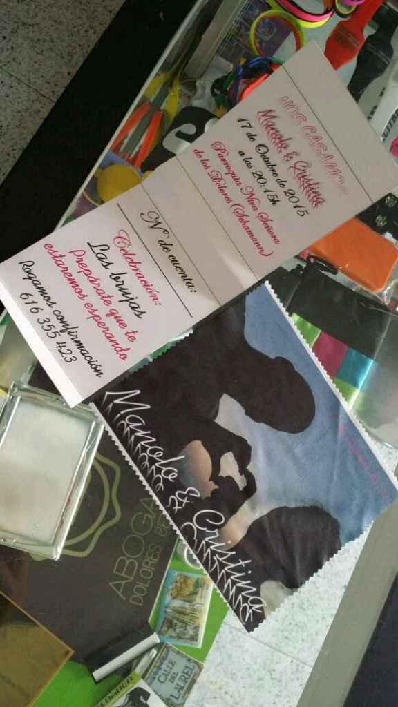Me enseñais vuestras invitaciones? - 2