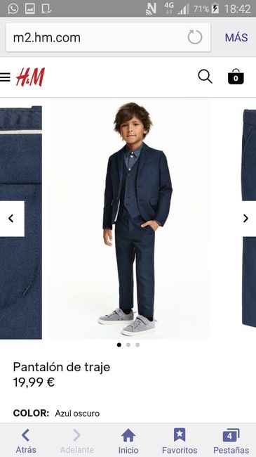 Trajes para niños de 2 años - 1