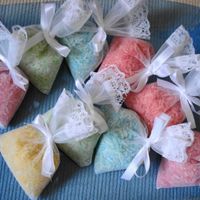 Arroz en colores.