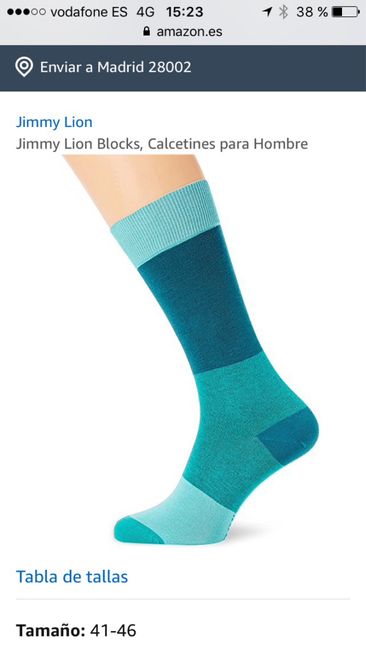Calcetines chulos para novio - 1