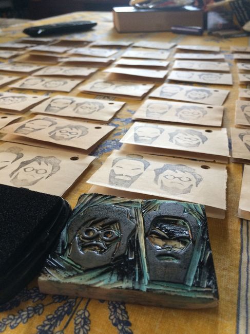 Tarjetas de agradecimiento artesanales - 2