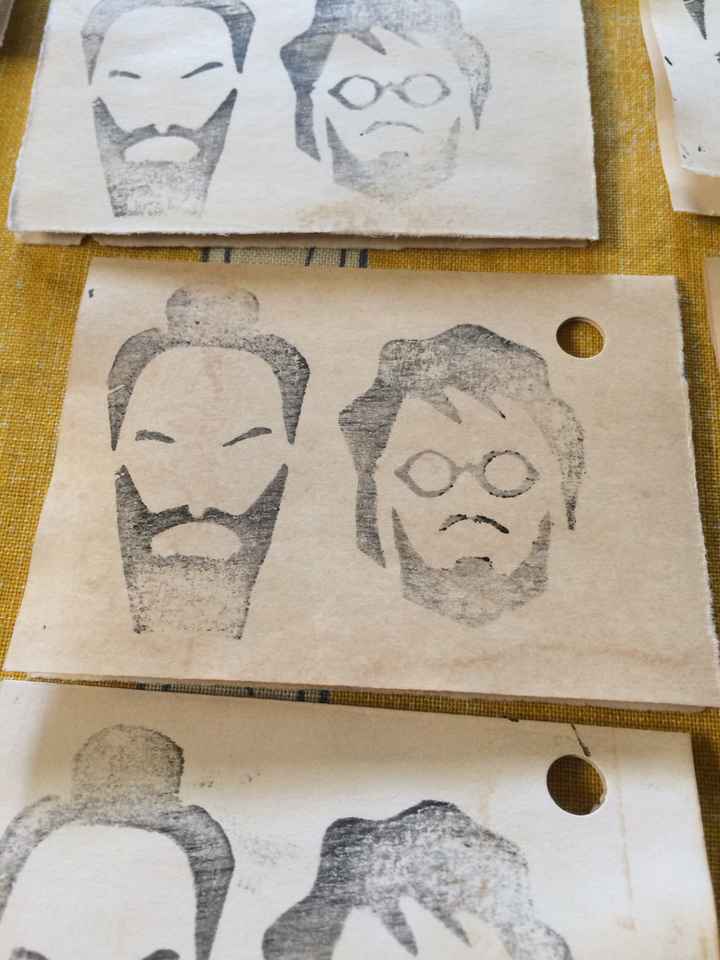 Tarjetas de agradecimiento artesanales - 3