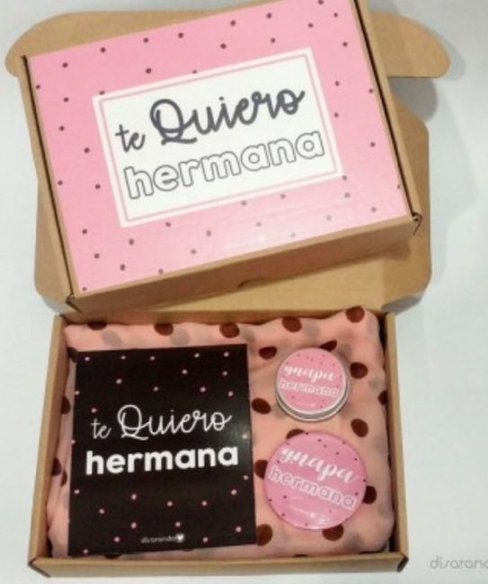 Regalos - detalles hermana del novio - 1
