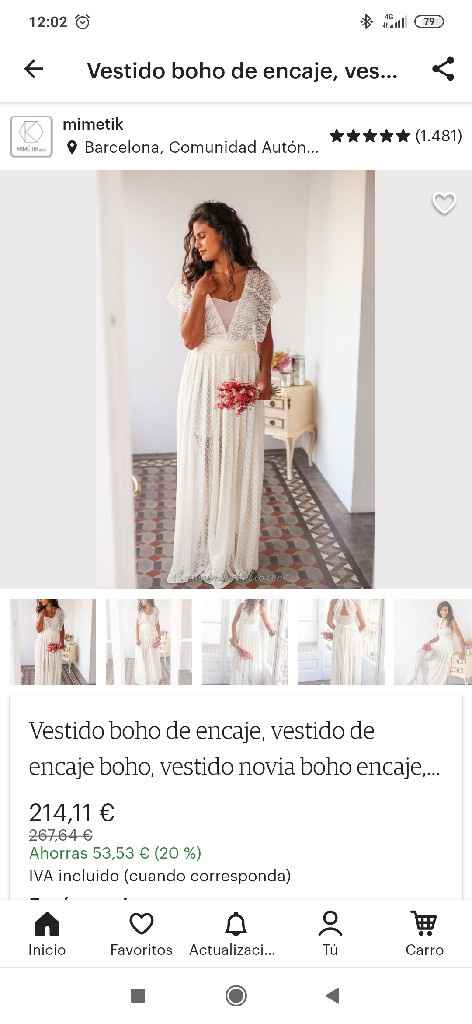Chaqueta de novia verano - 1