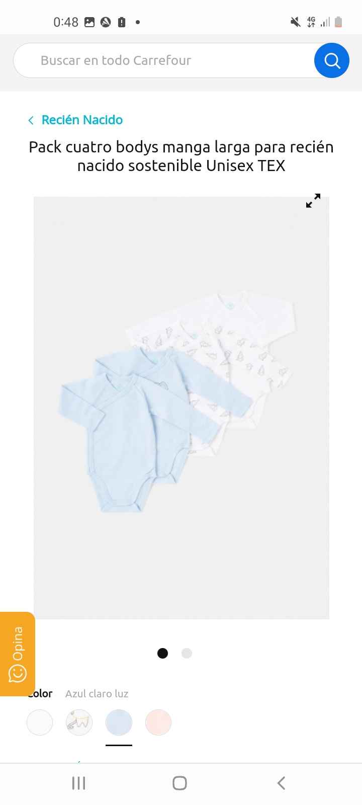 Dudas talla ropa bebé / segundo intento de post - 1