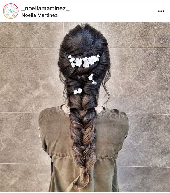 Pelo semirecogido o suelto 1