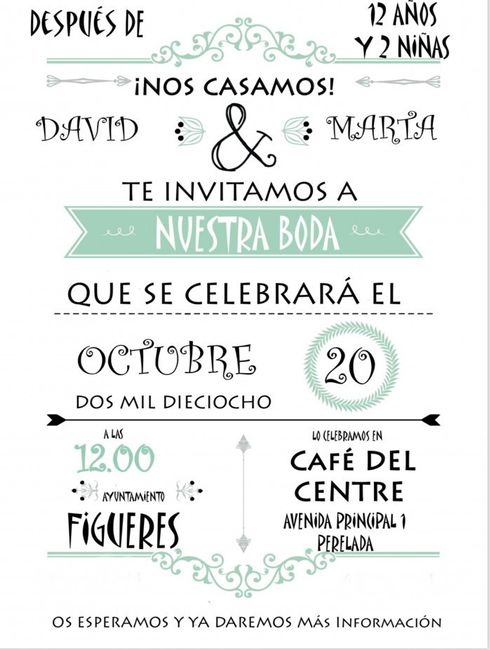 invitacion boda