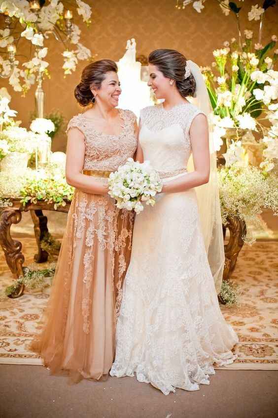 madre e hija boda