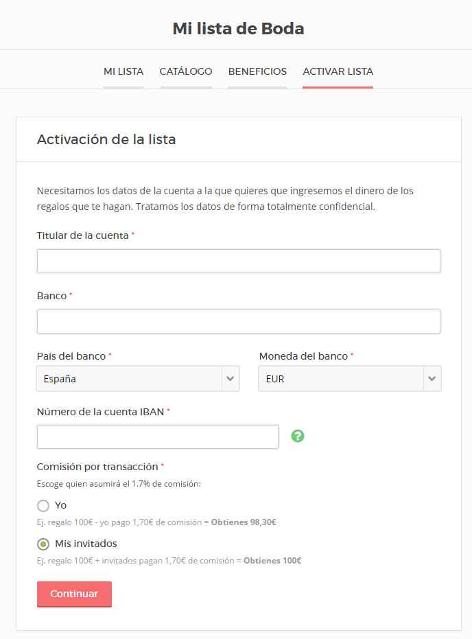 Activacion lista