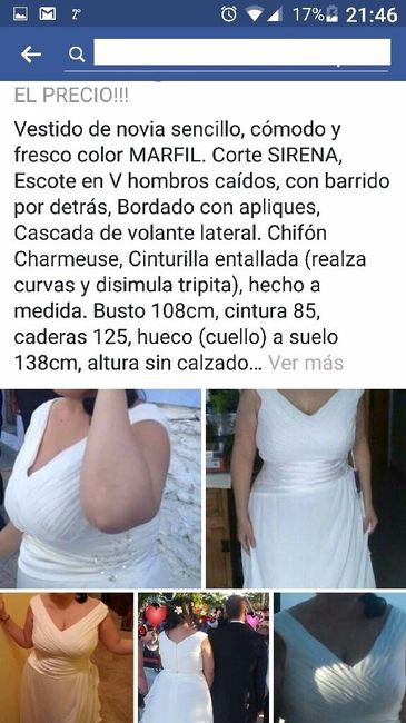 vestido segunda mano