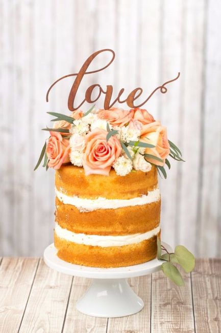Modern Cake toppers for your wedding 2