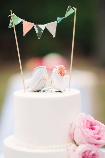 Modern Cake toppers for your wedding 3