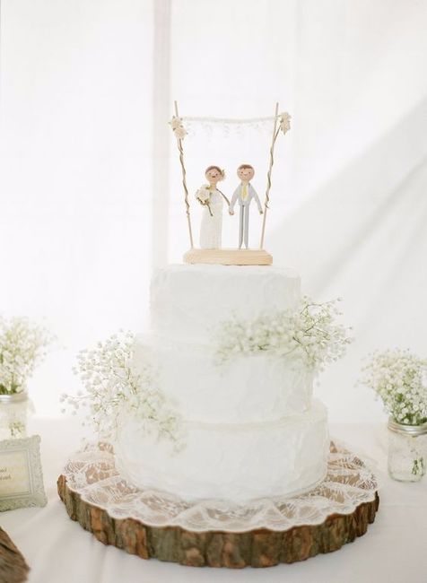 Modern Cake toppers for your wedding 5