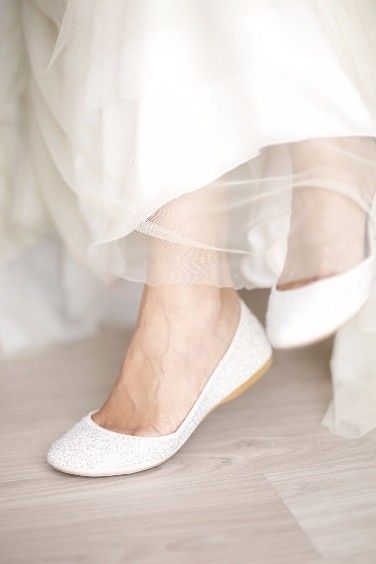 Zapatos cómodos para vestidos de novia elegantes 2