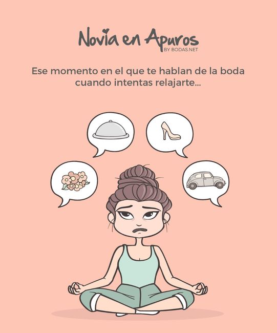 novia en apuros yoga