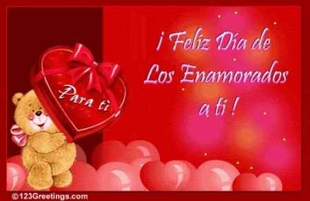 Feliz dia de San Valentin