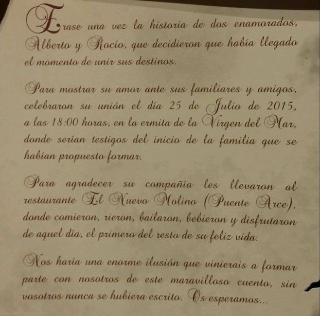 Mis invitaciones, q opináis??? - 1