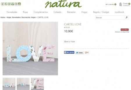 cartel love natura