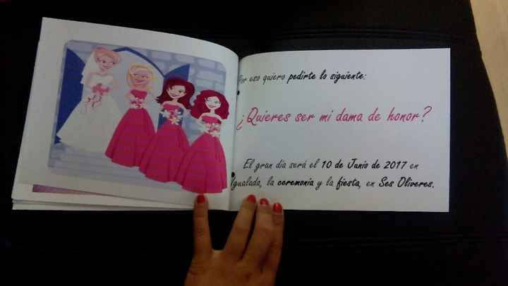 Invitaciones damas de honor - 8
