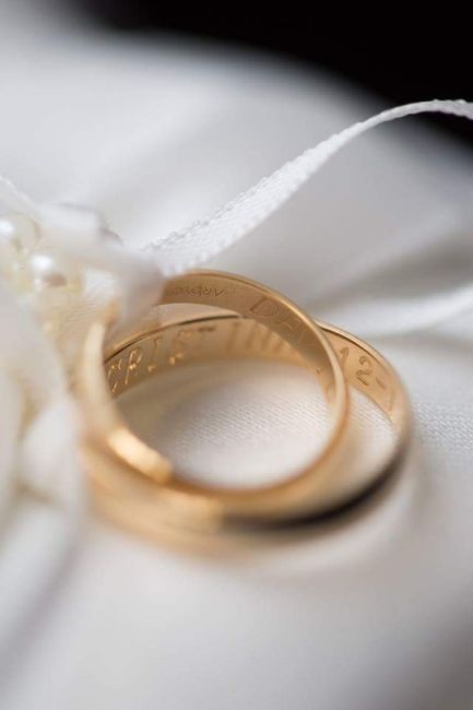 ¿Qué texto vas a grabar en tus alianzas de boda? - 1