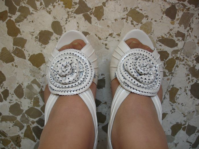 Mis zapatos puestos