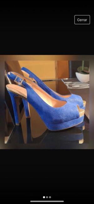 Zapatos azules 💙 2