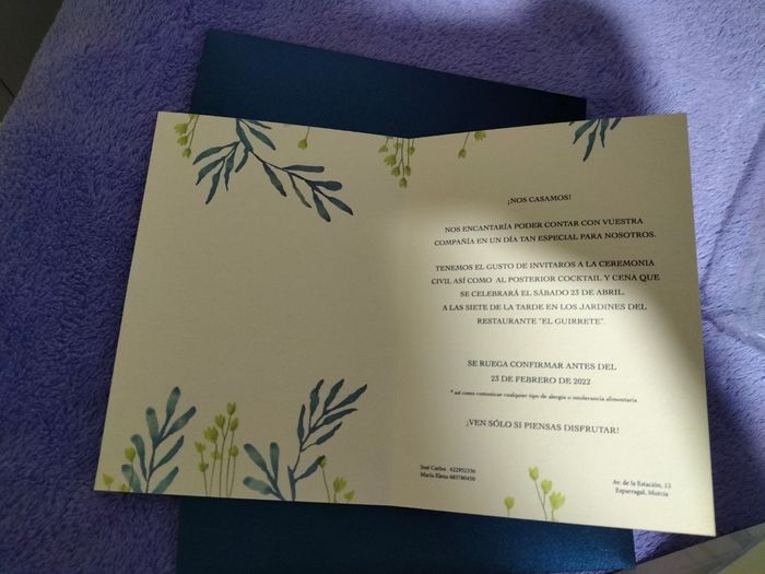 Mis invitaciones 2