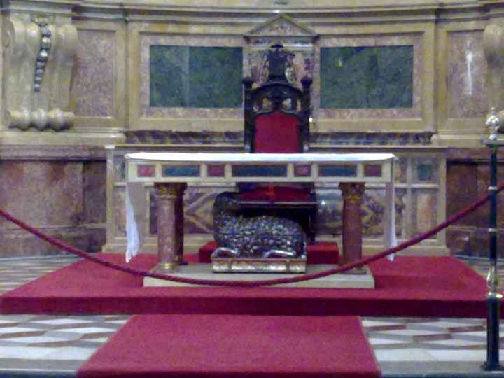Detalla del Altar Mayor de la Catedral de Zamora