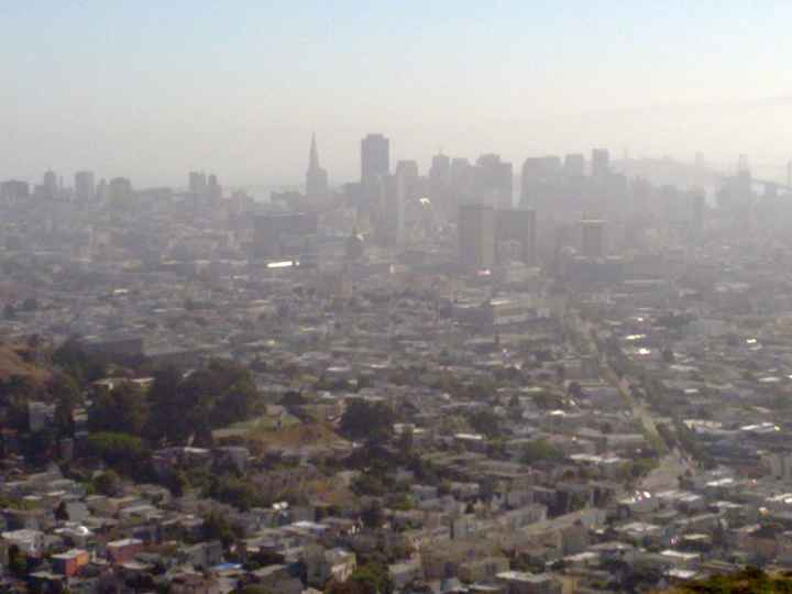 Vista de San Francisco desde Twin Peaks