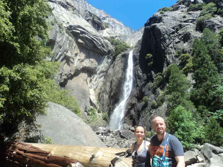 Cascada en Yosemite