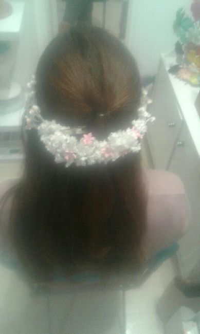 Mi tocado hecho a mano - 2