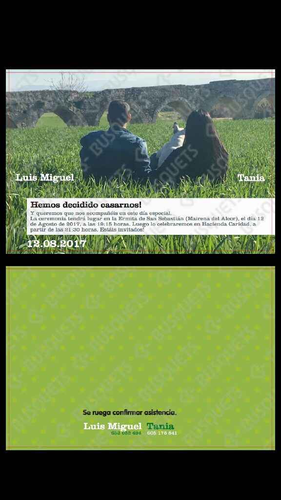 Invitaciones - 1
