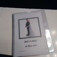 AGENDA DE BODA PERSONALIZADA