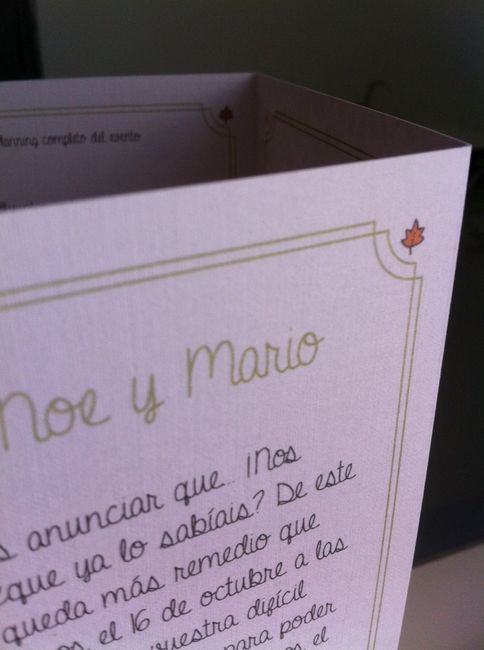 Invitaciones: ¿como son las vuestras? - 3