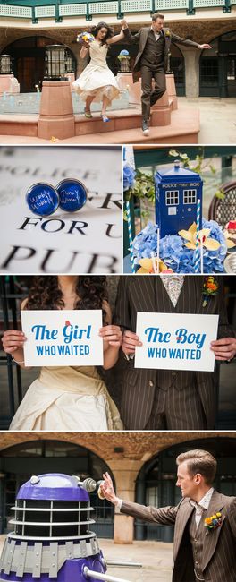 Boda temática de Doctor Who 13