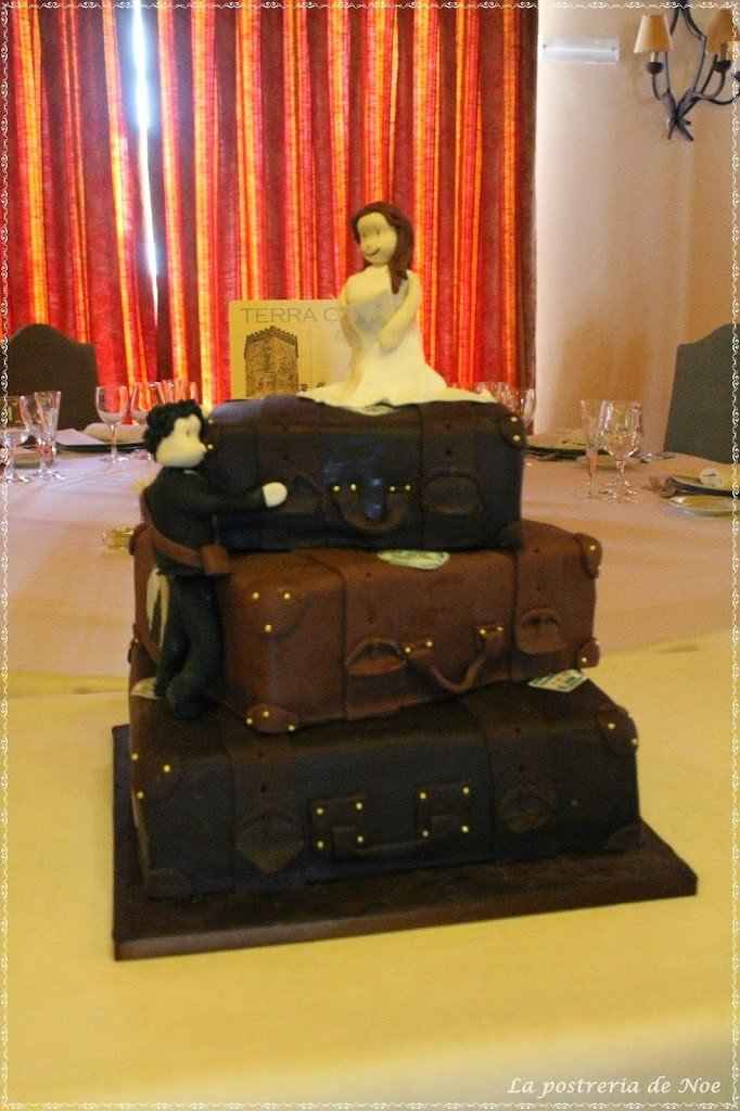 43. Tarta nupcial y muñecos tarta 4