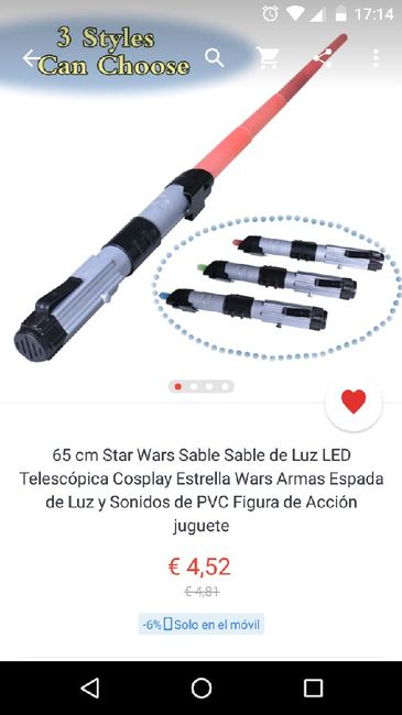 Espadas laser star wars baratas - 2