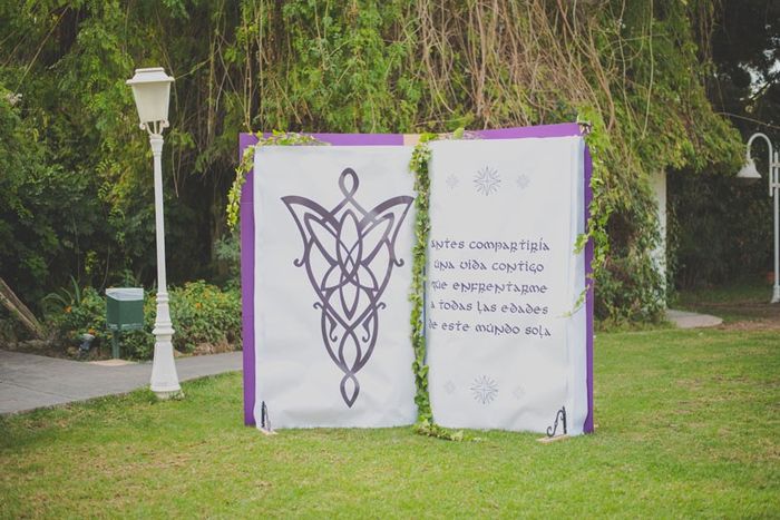 Boda del señor de los anillos 8